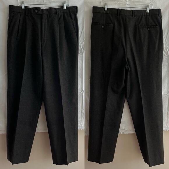 Principe Men's brown wool and cashmere blend, made in Italy, size 36, classic. - Picture 1 of 9